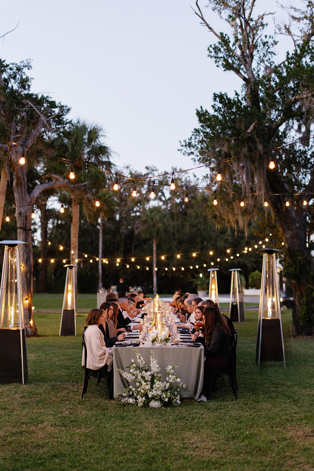 Jekyll Islands Wedding Photographer Dinner